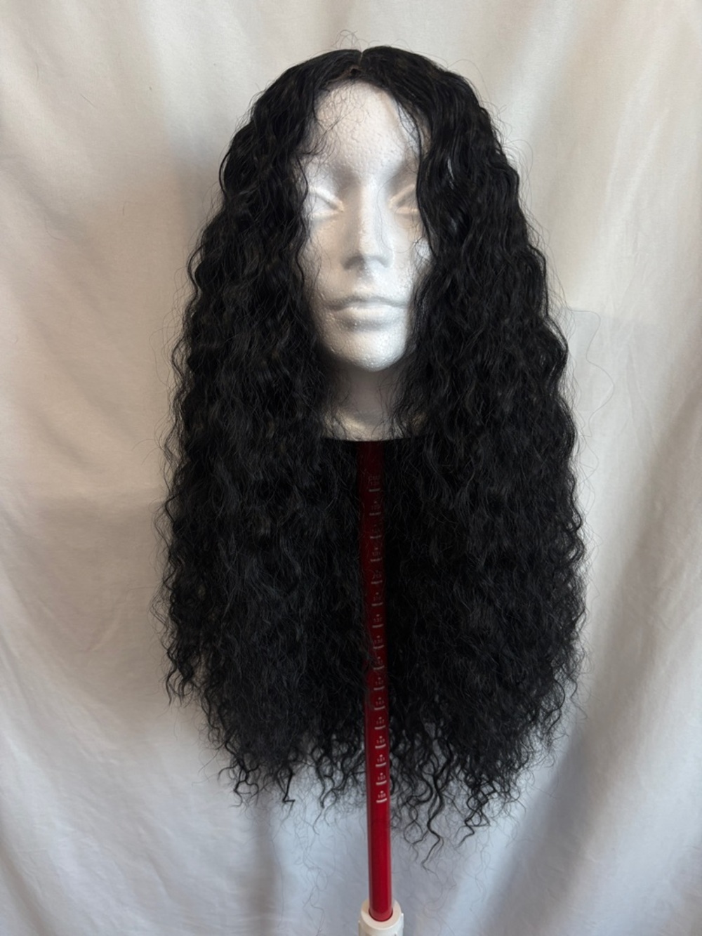 Long Natural Wave Black Lace Front Wig - Classic Black
